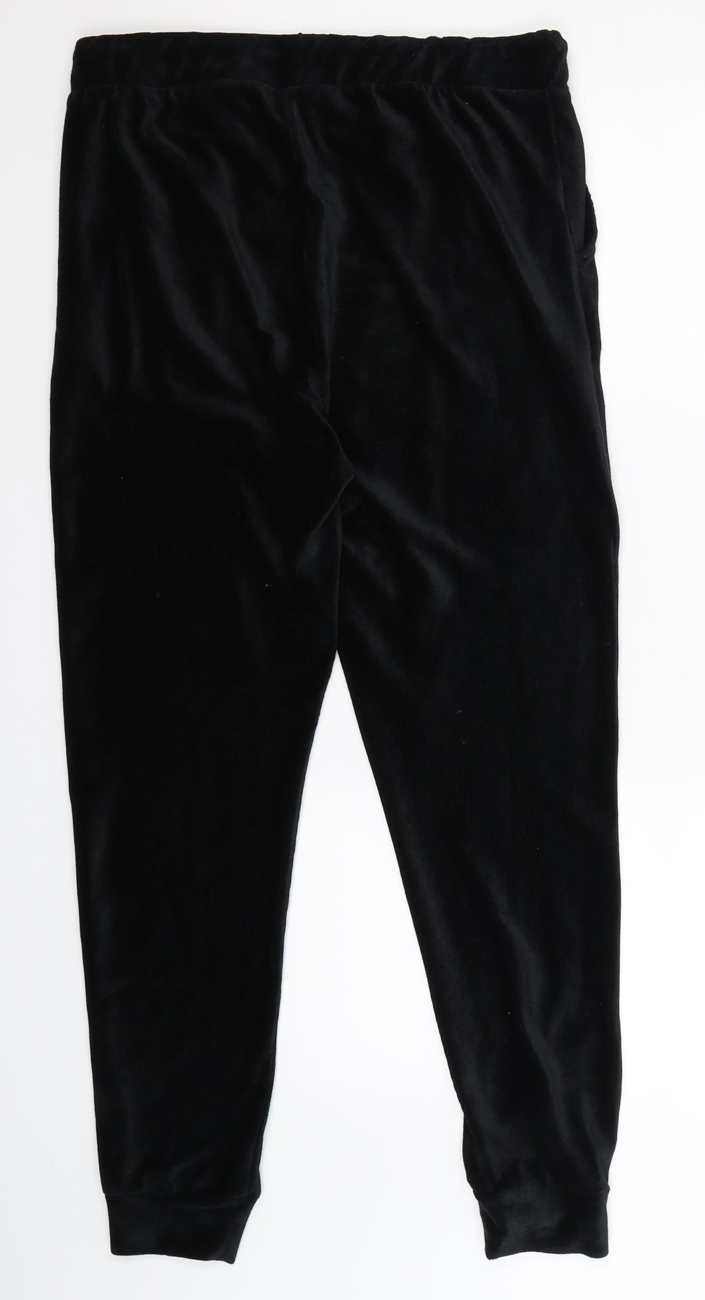 F&F Womens Black   Jogger Trousers Size 12 L29 in