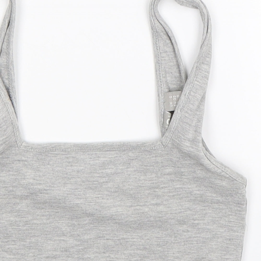ASOS Womens Grey   Cropped Tank Size 4