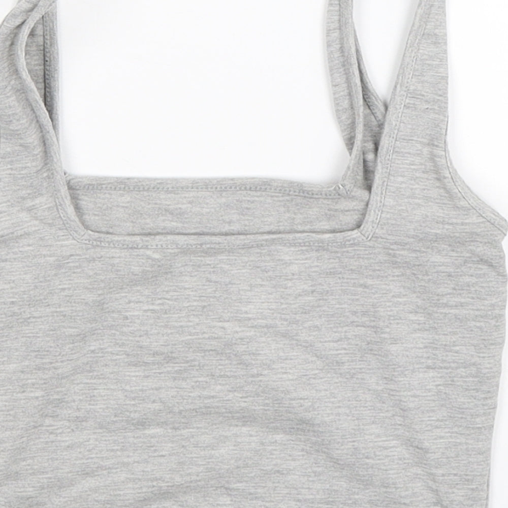 ASOS Womens Grey   Cropped Tank Size 4