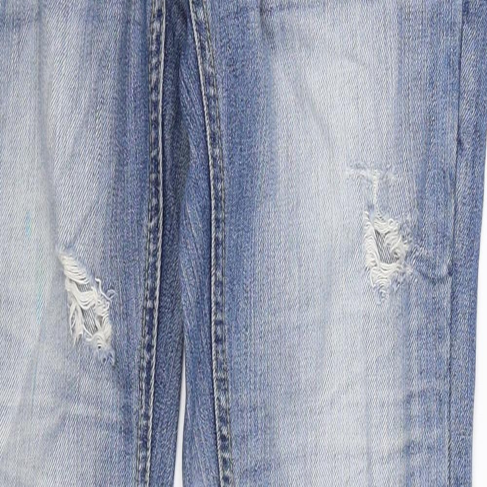 Crafted Womens Blue  Denim Skinny Jeans Size 8 L30 in
