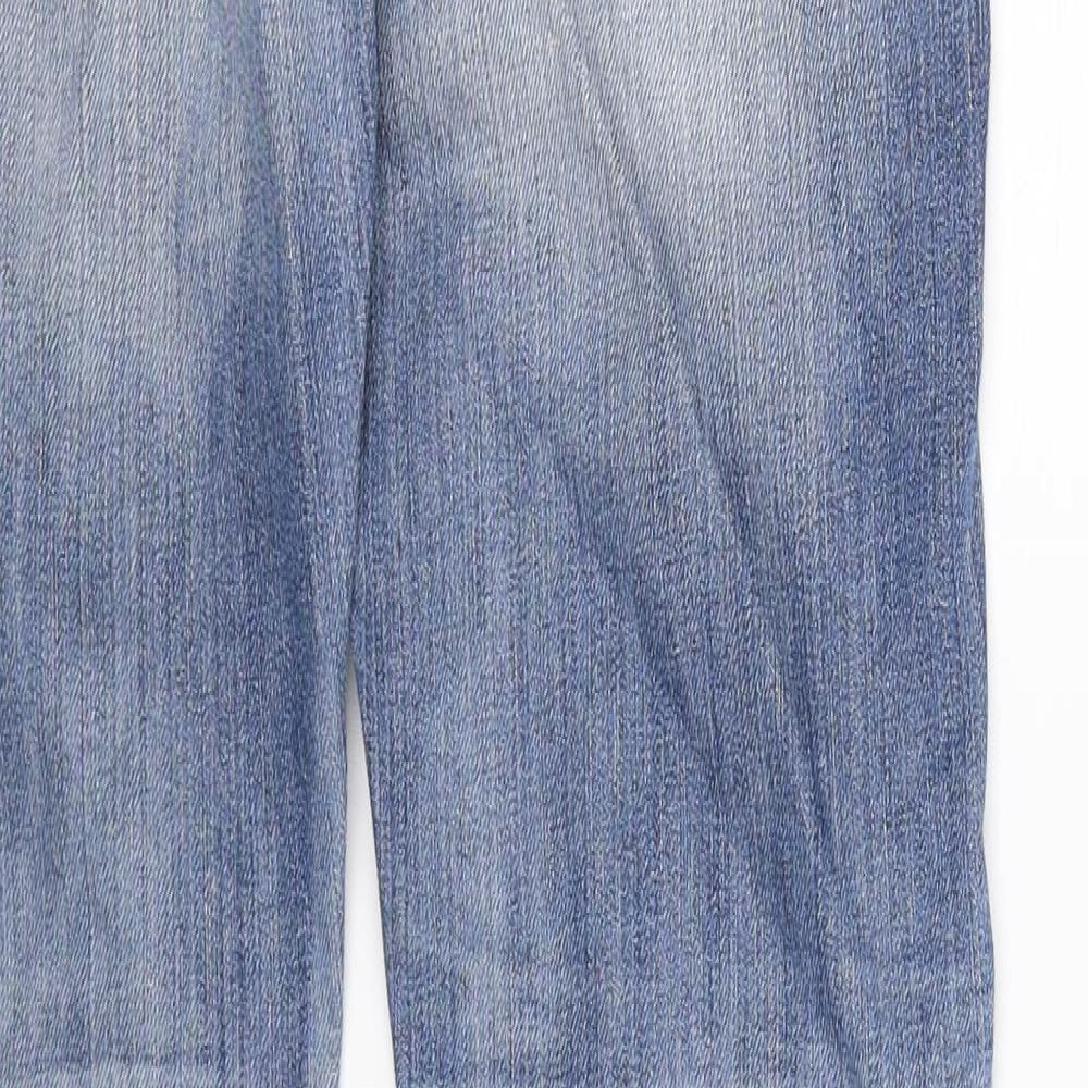Crafted Womens Blue  Denim Skinny Jeans Size 8 L30 in