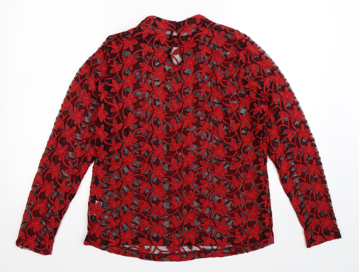 Marks and Spencer Womens Multicoloured Floral  Basic Blouse Size 14