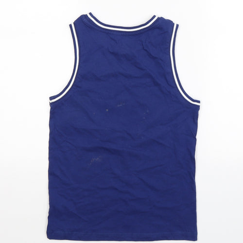 F&F Boys Blue   Basic Tank Size 7-8 Years