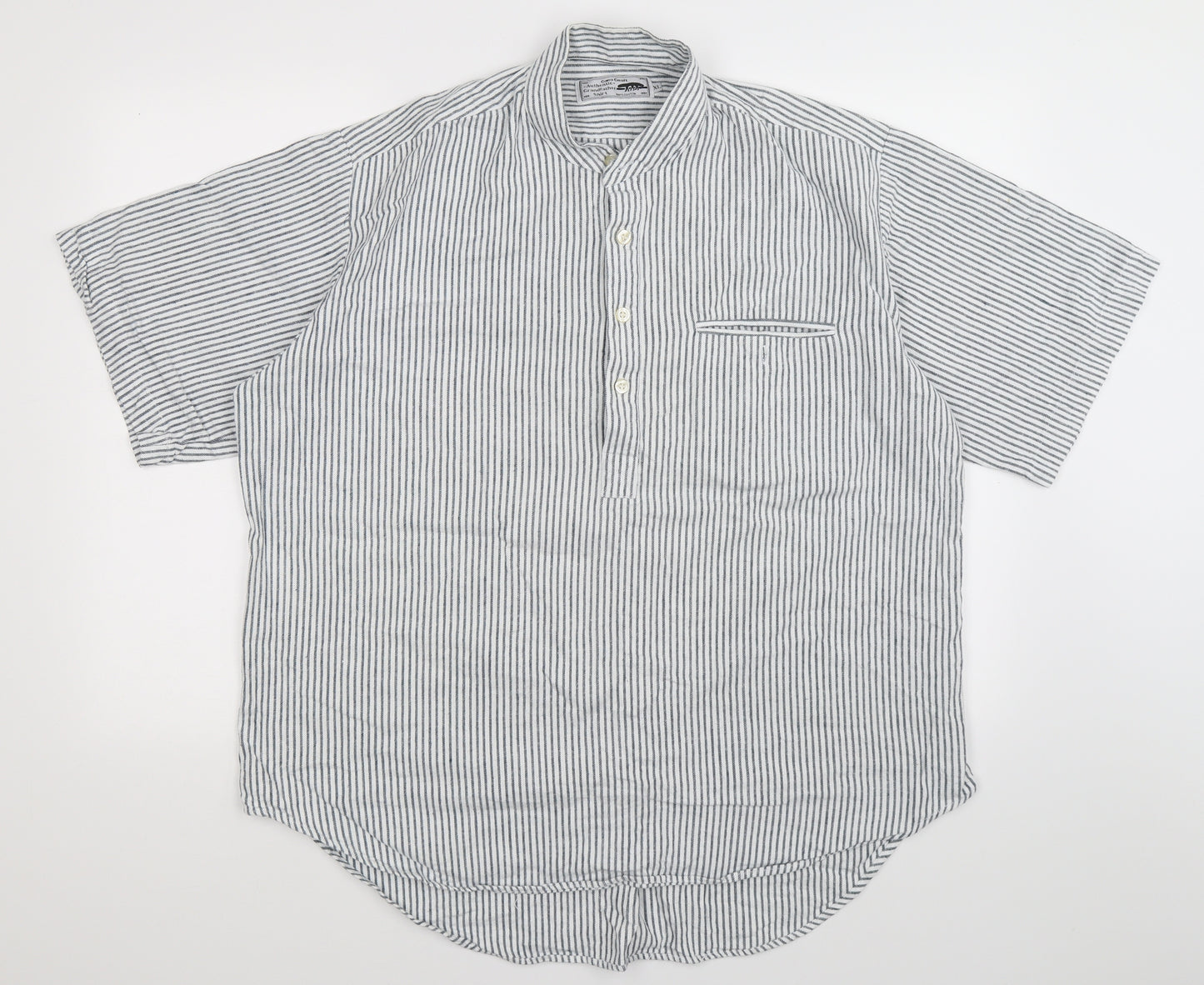Preworn Mens Multicoloured Geometric   Button-Up Size XL