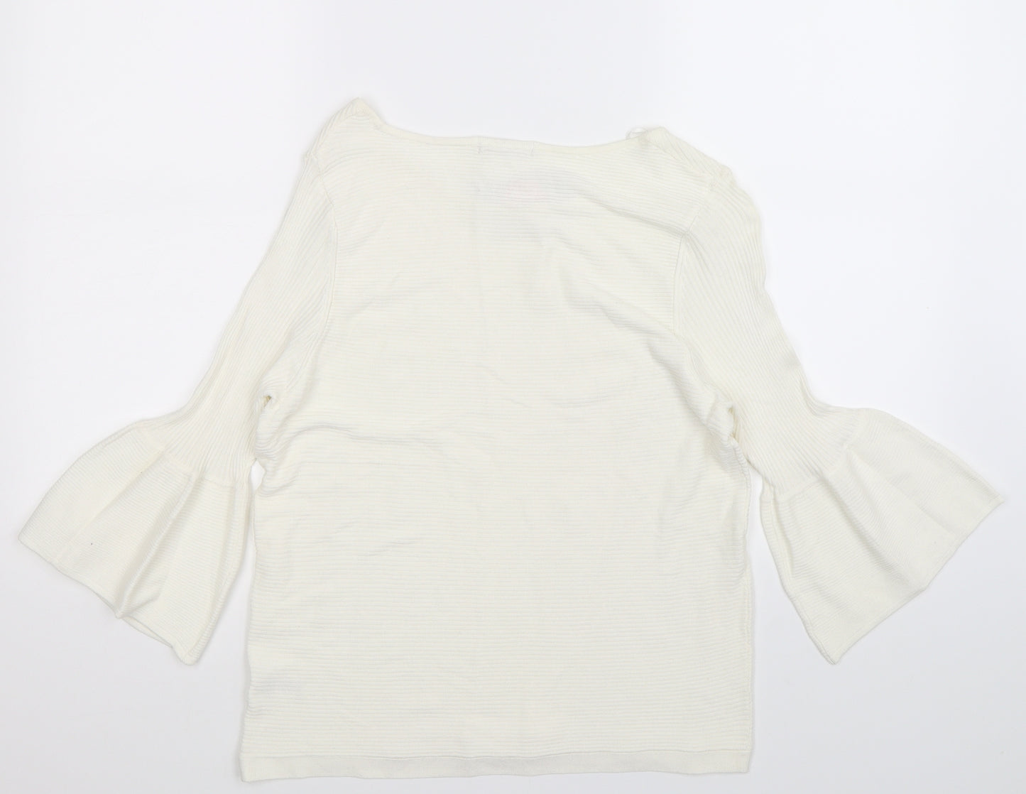 TU Womens White   Pullover Jumper Size 16