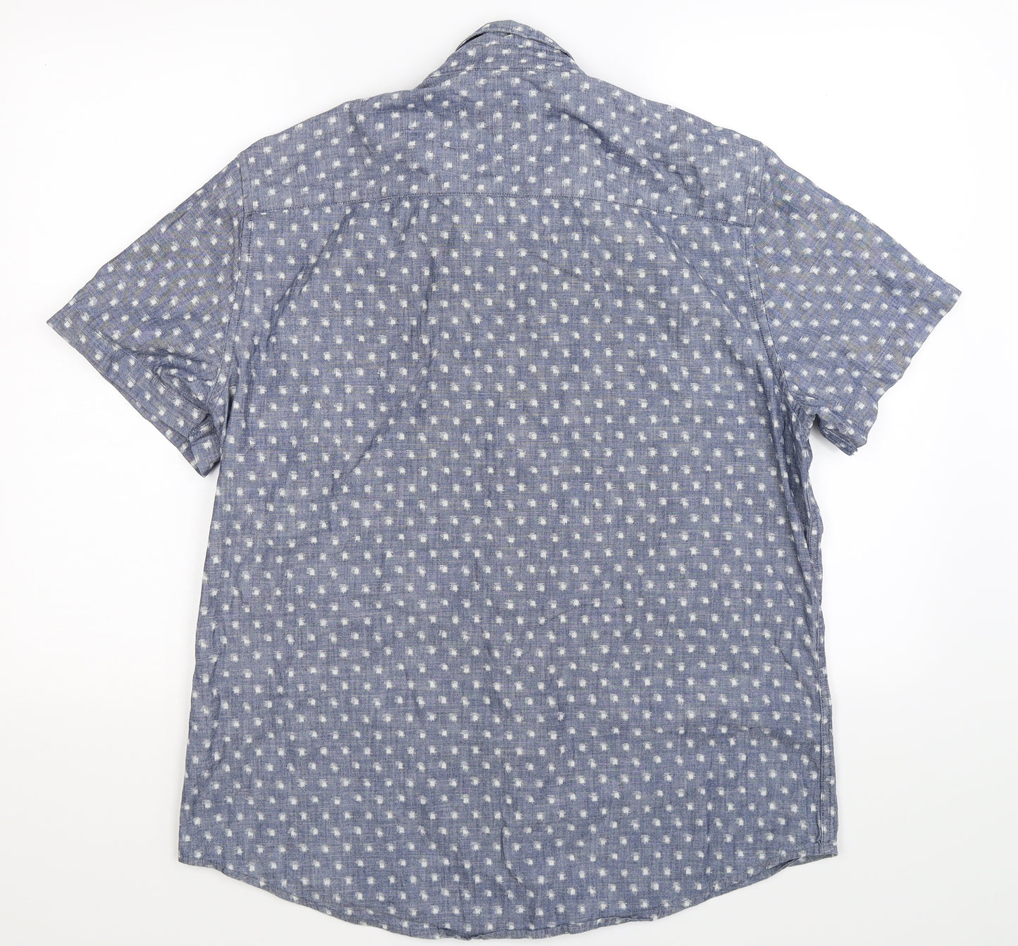 F&F Mens Blue    Button-Up Size L