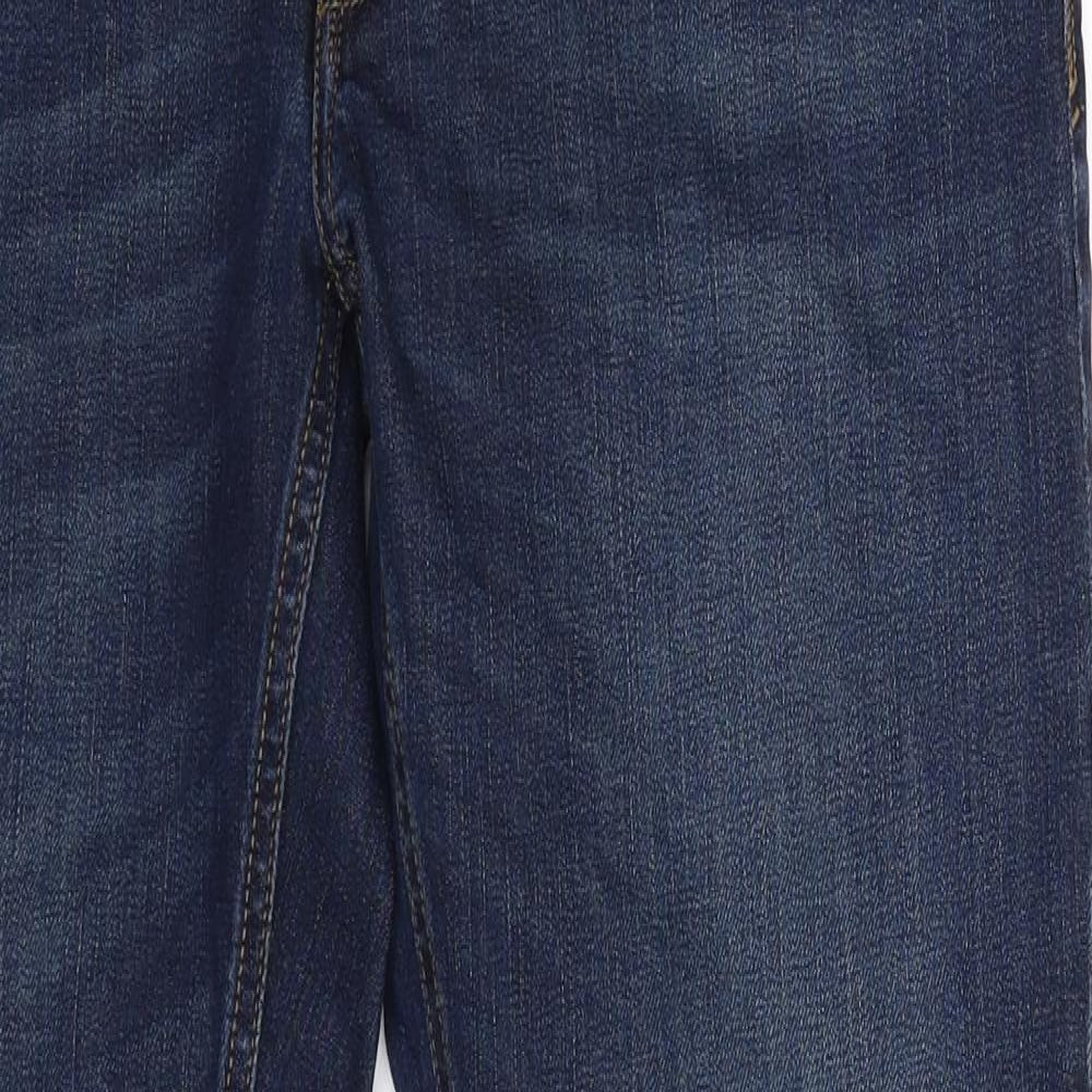 Fat Face Mens Blue  Denim Straight Jeans Size 32 L30 in