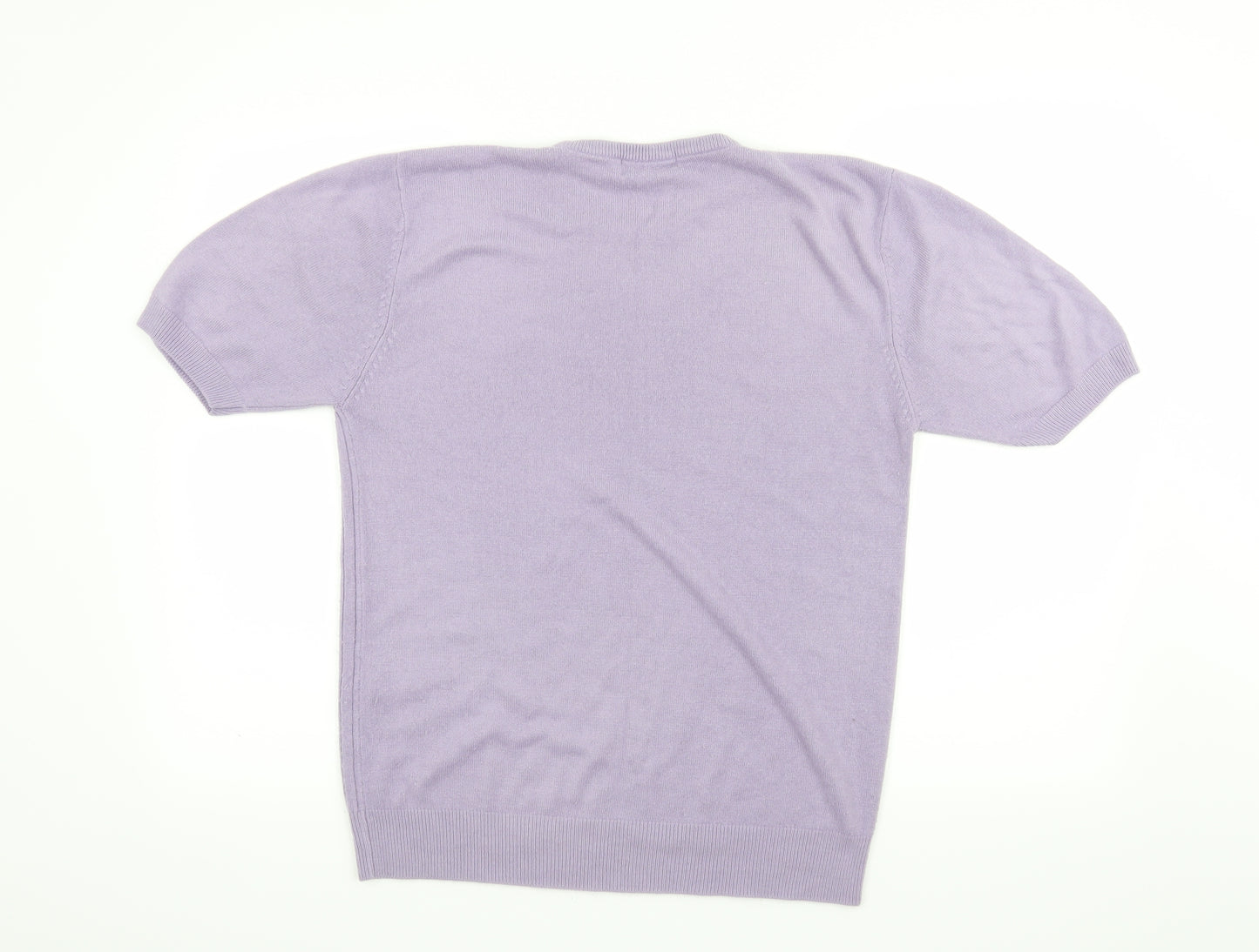 Bonmarché Womens Purple   Pullover Jumper Size M