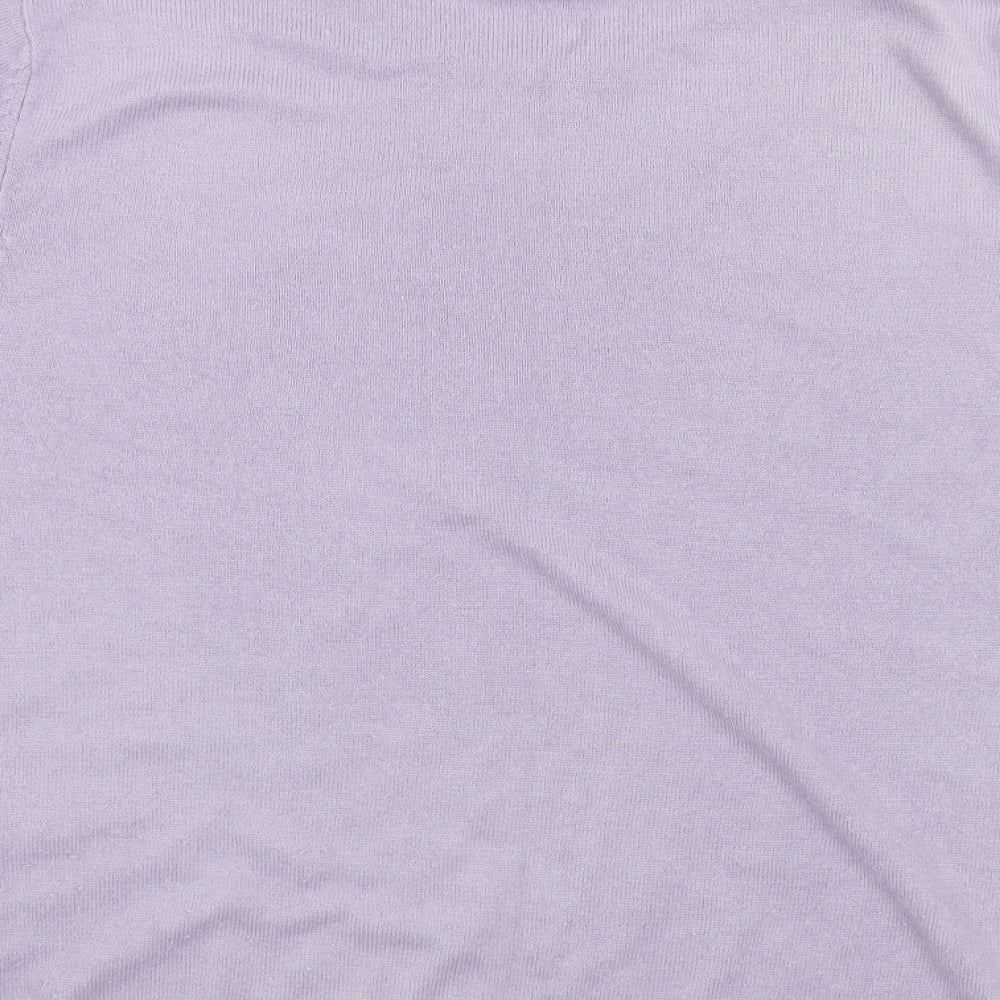 Bonmarché Womens Purple   Pullover Jumper Size M