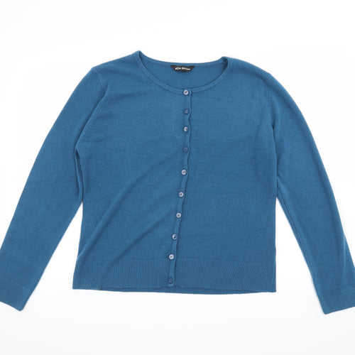 Ellie Louise  Womens Blue   Cardigan Jumper Size XL