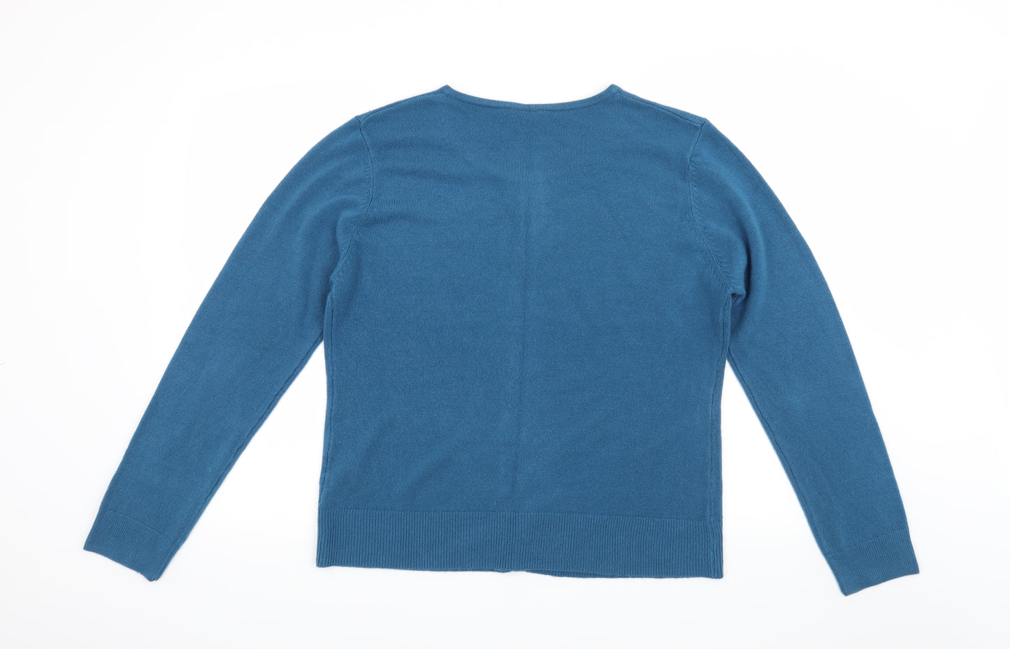 Ellie Louise  Womens Blue   Cardigan Jumper Size XL