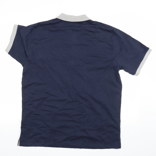 Atlas for Men Mens Blue    Polo Size M