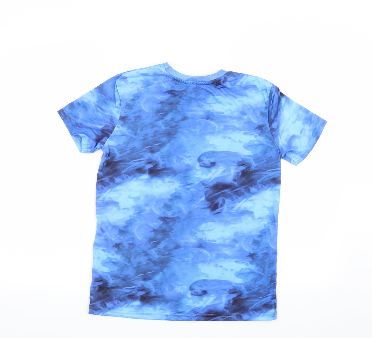 George Boys Blue   Basic T-Shirt Size 12-13 Years  - Playstation