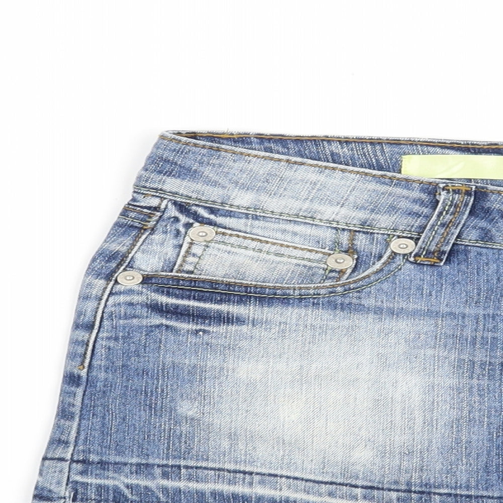 Parisian Womens Blue   Mini Skirt Size 8