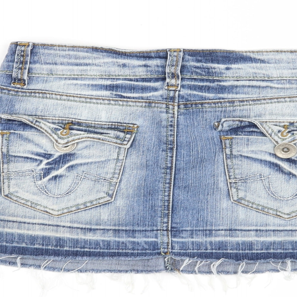 Parisian Womens Blue   Mini Skirt Size 8