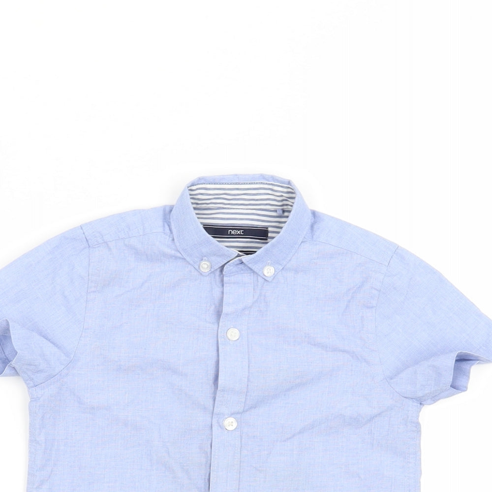 NEXT Boys Blue   Basic Button-Up Size 3 Years