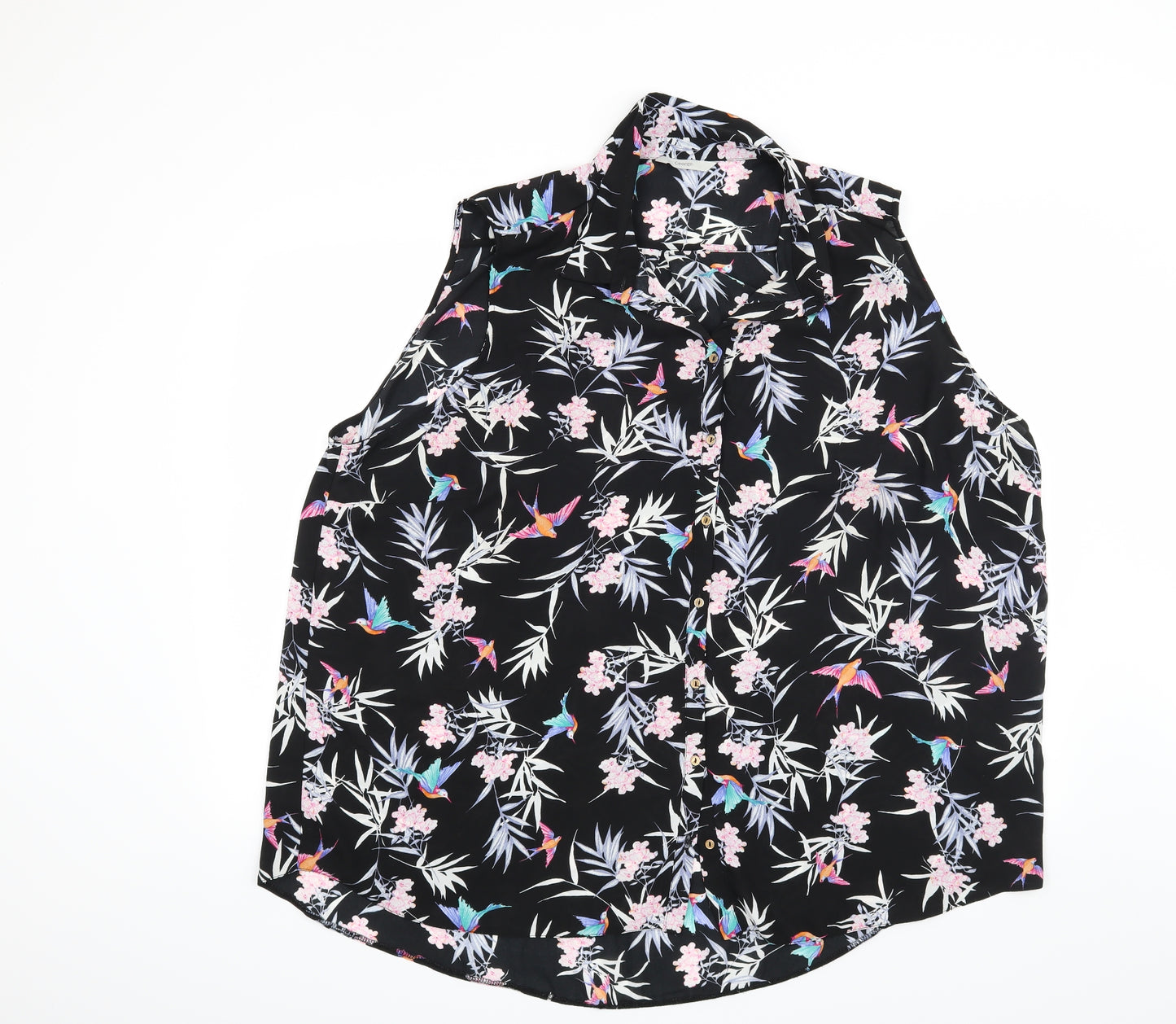 George Womens Black   Basic Blouse Size 24
