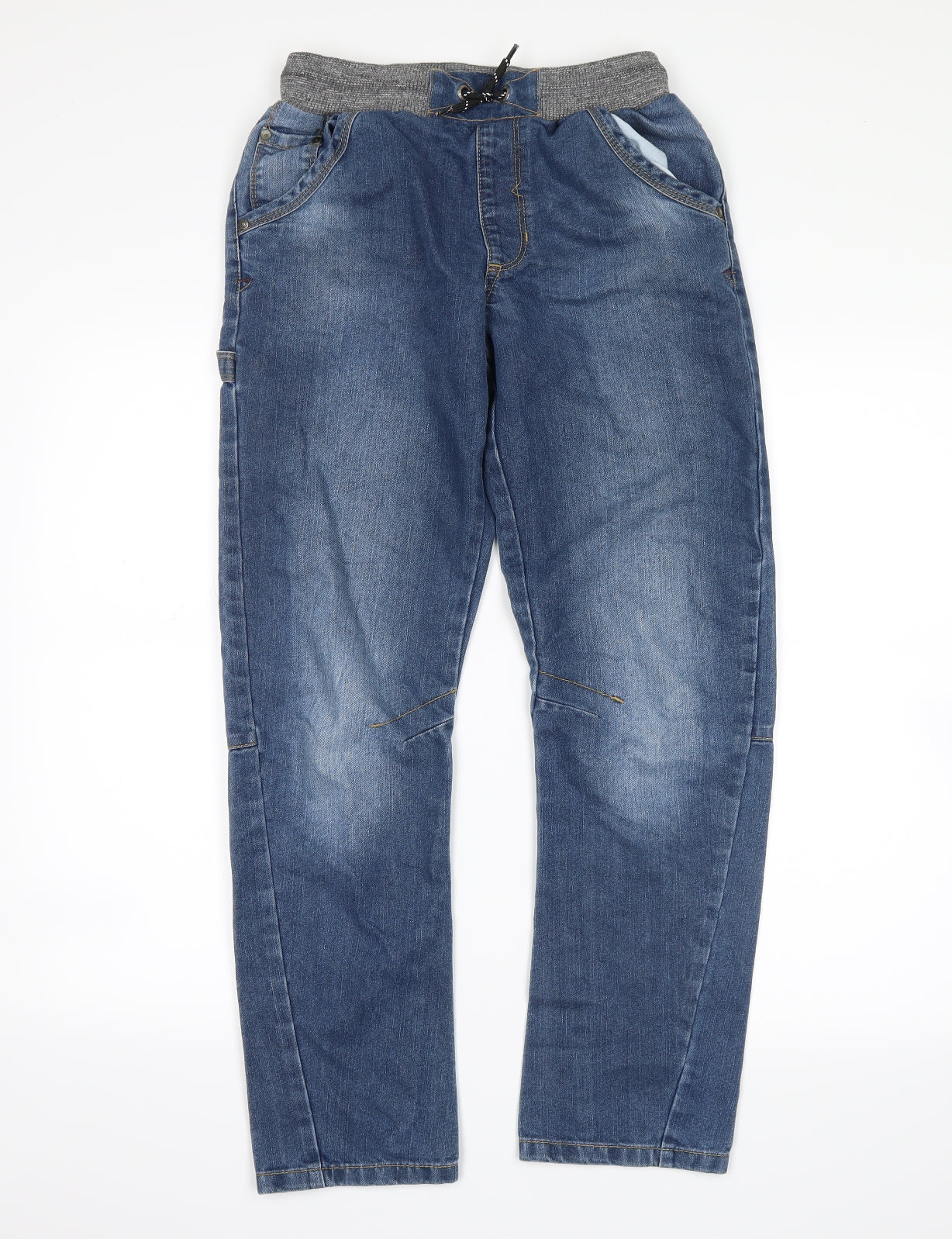 George Boys Blue  Denim Straight Jeans Size 13-14 Years