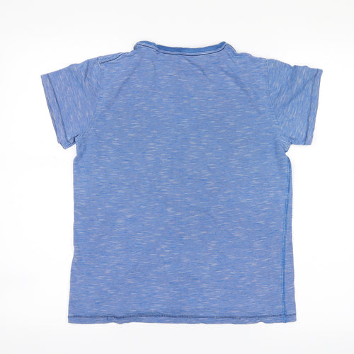 NEXT Boys Blue Striped  Basic T-Shirt Size 12 Years