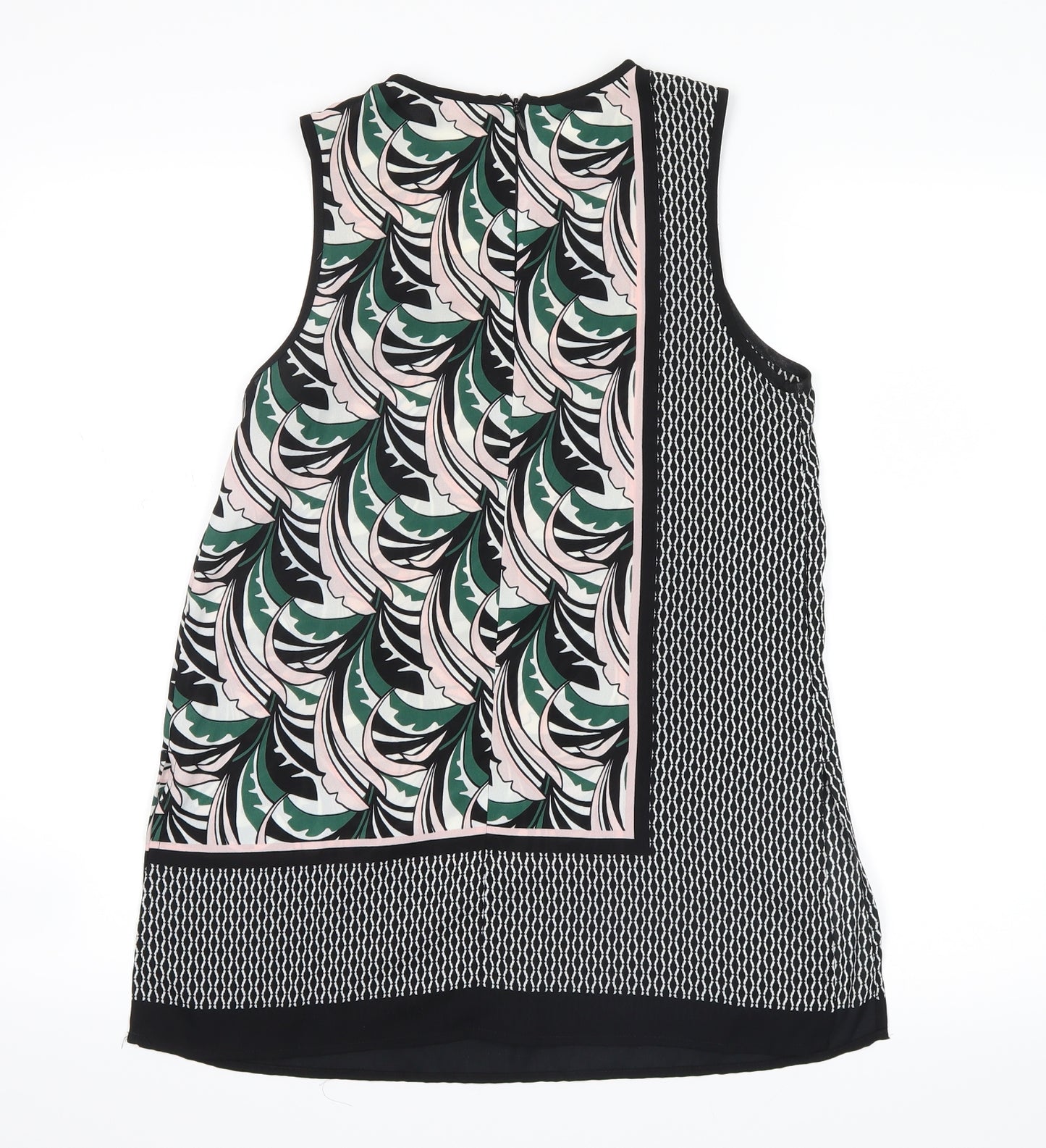 Warehouse Womens Pink Floral  Basic Tank Size 8