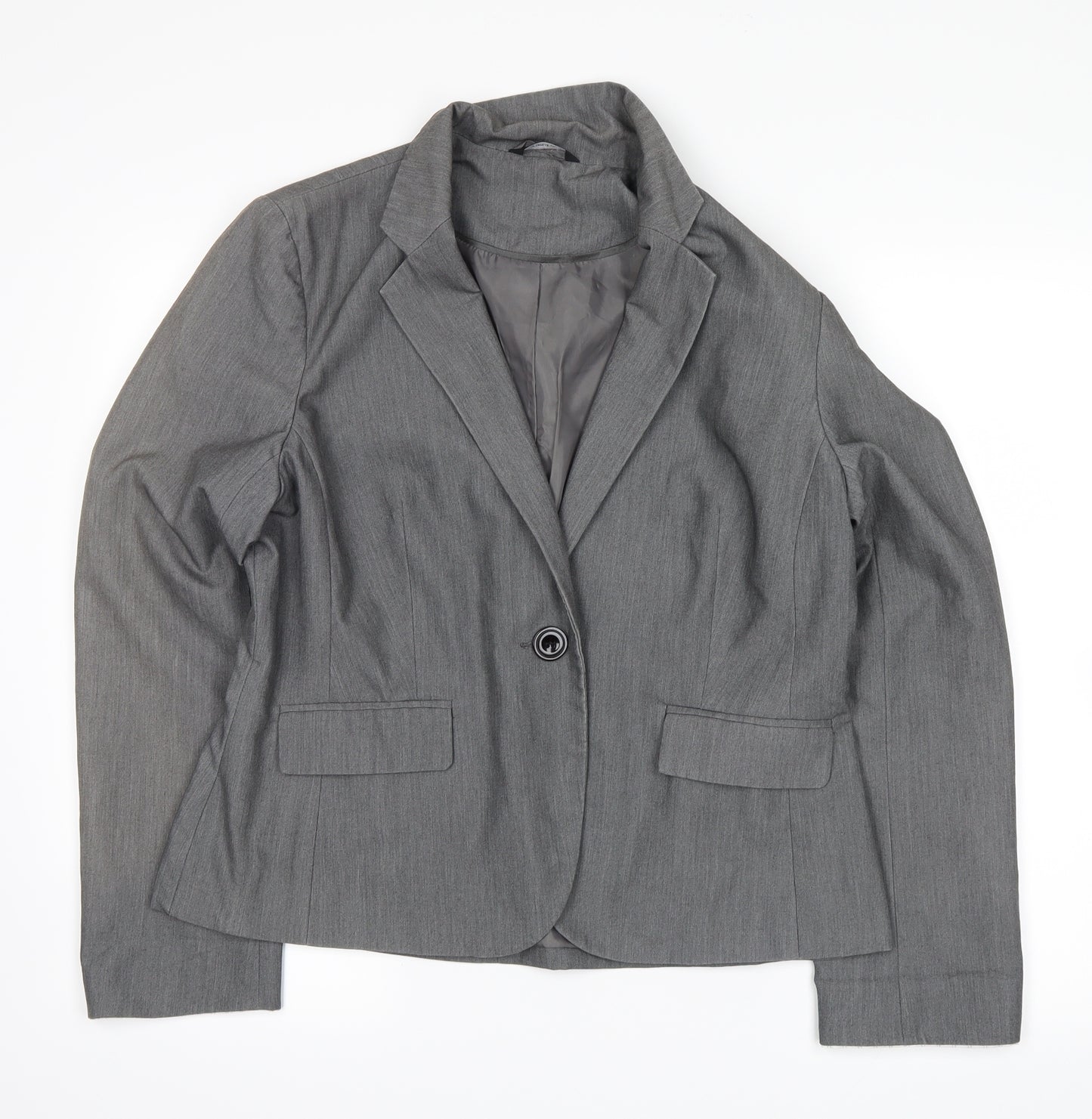 George Womens Grey   Jacket Blazer Size 16