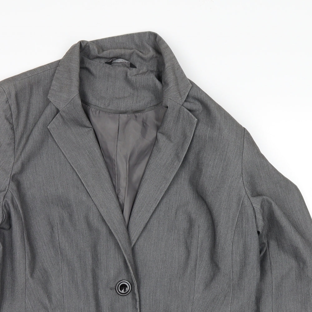 George Womens Grey   Jacket Blazer Size 16