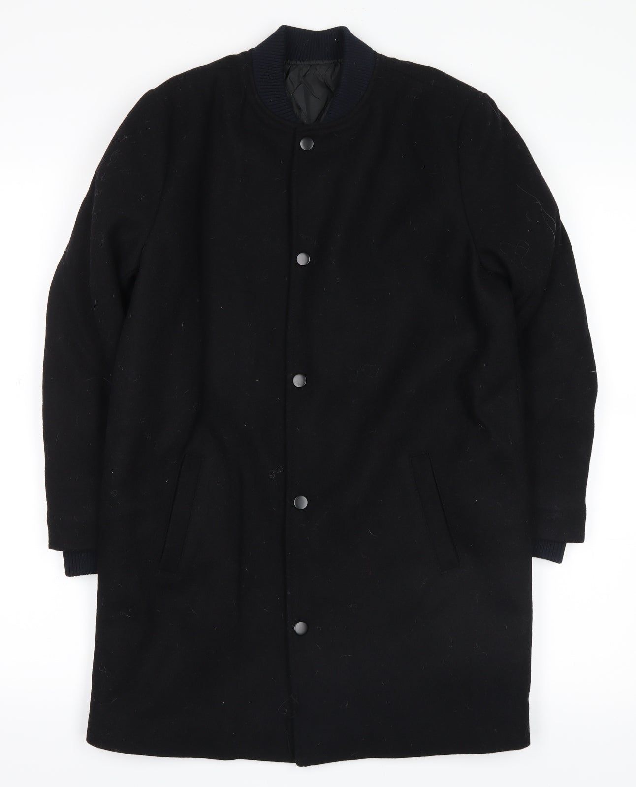 River Island Girls Black   Trench Coat Coat Size 10 Years