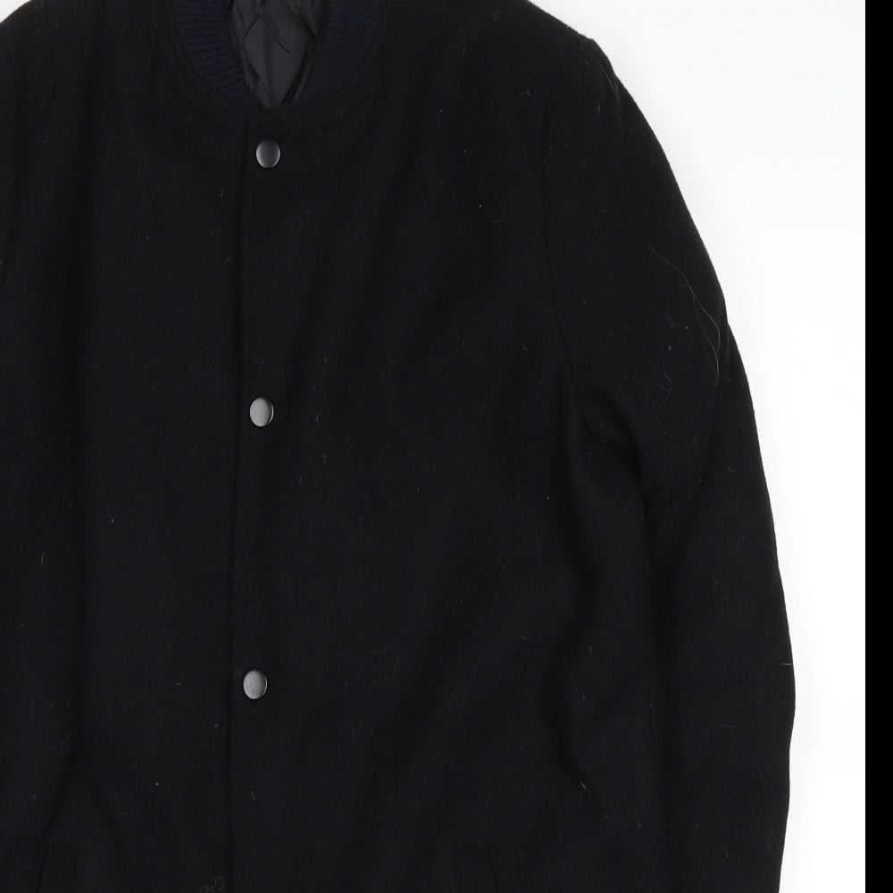 River Island Girls Black   Trench Coat Coat Size 10 Years