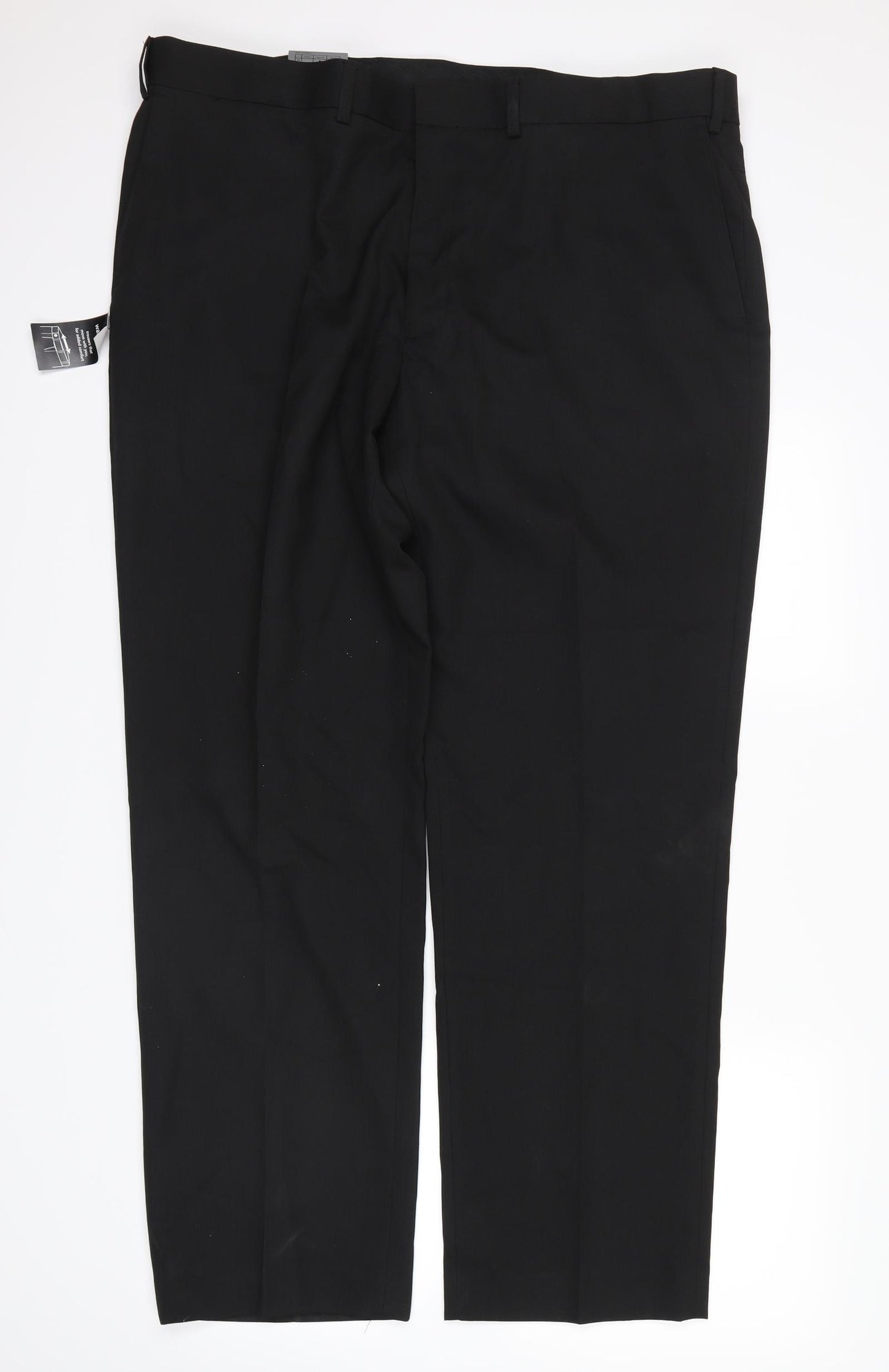 George Mens Black   Trousers  Size 42 in L31 in