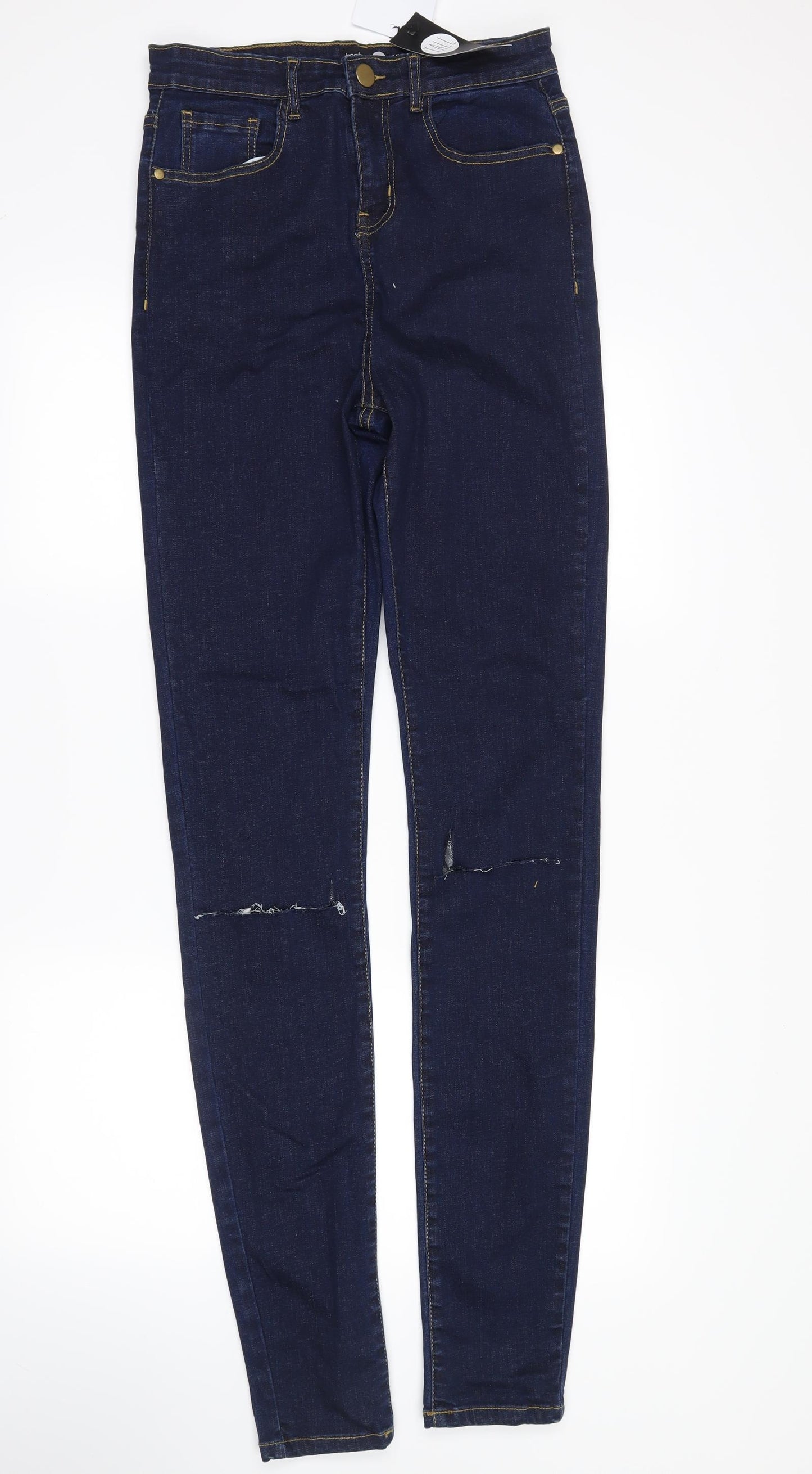 Boohoo Womens Blue   Skinny Jeans Size 12