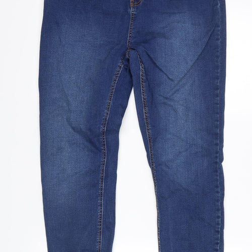 365 Womens Blue  Denim Skinny Jeans Size 16