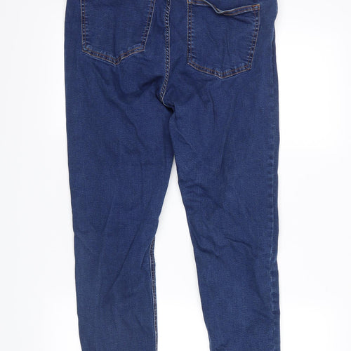 365 Womens Blue  Denim Skinny Jeans Size 16