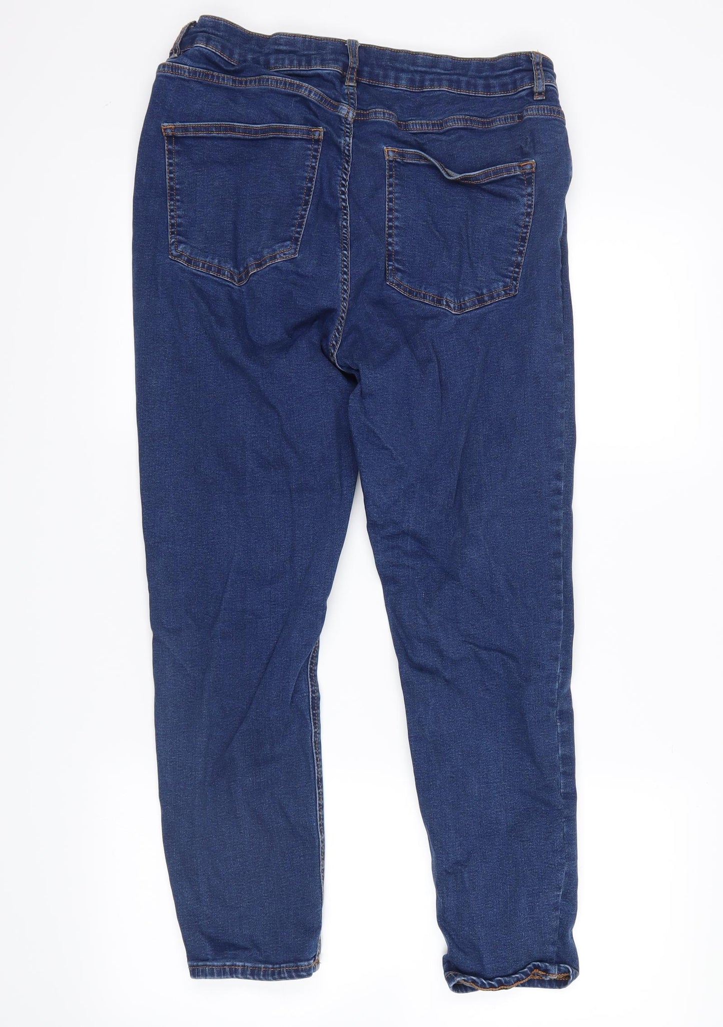 365 Womens Blue  Denim Skinny Jeans Size 16