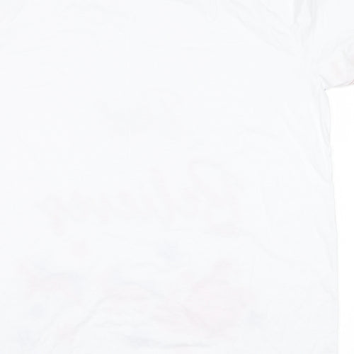 studio nightwear Mens White    Pyjama Top Size 2XL  - dad believes, christmas