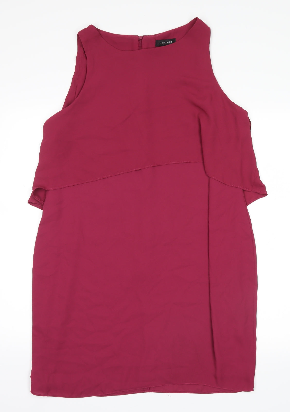 New Look Womens Red   Tank Dress  Size 16