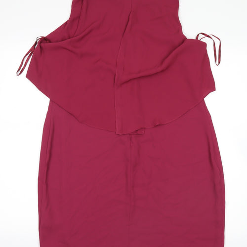 New Look Womens Red   Tank Dress  Size 16