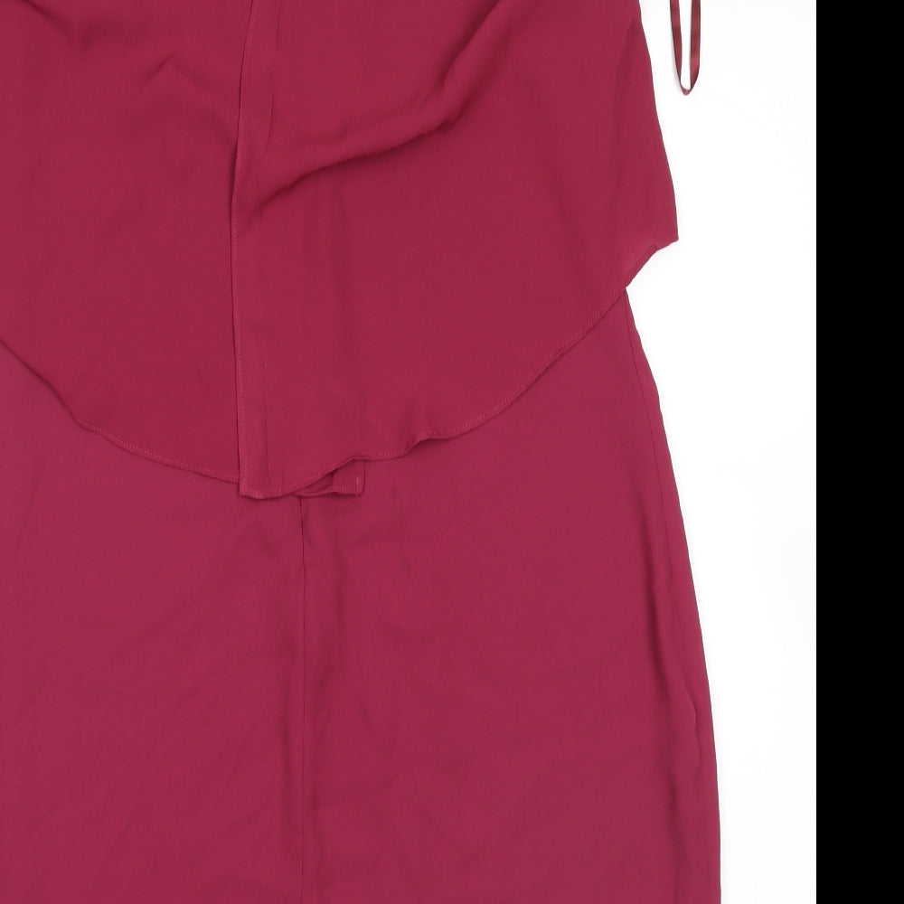 New Look Womens Red   Tank Dress  Size 16