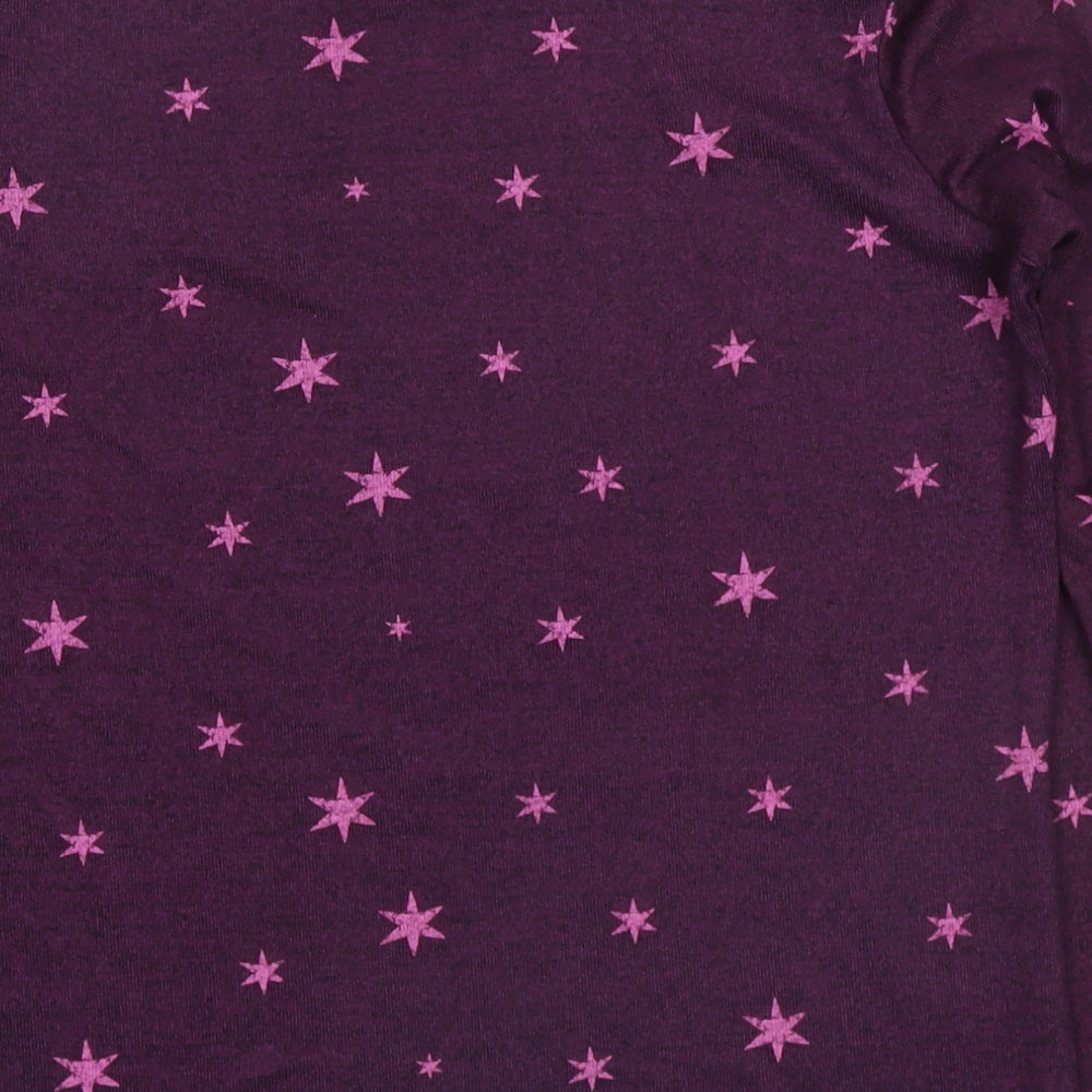 George Girls Purple   Top Pyjama Top Size 12-13 Years  - Harry Potter