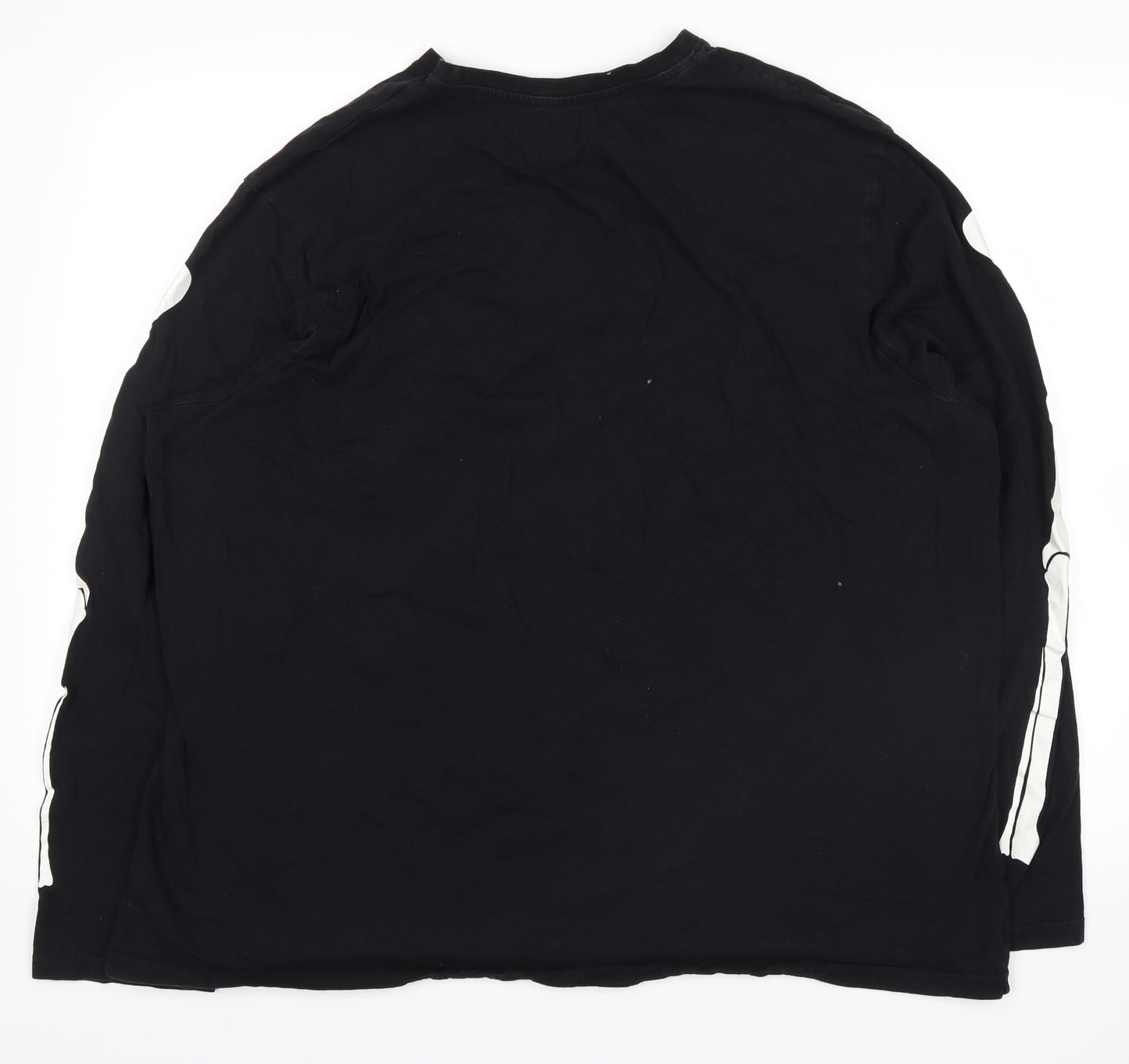 F&F Mens Black   Pullover Sweatshirt Size 3XL  - skeleton