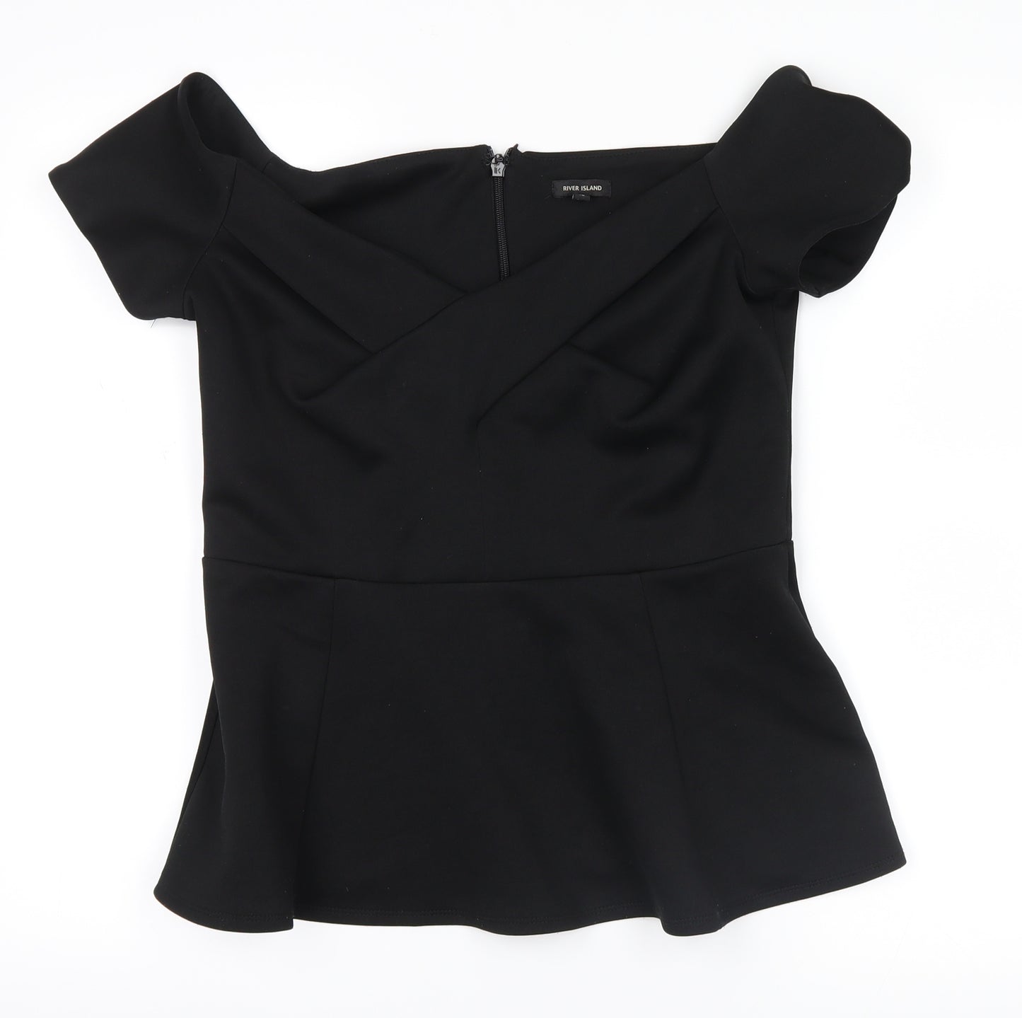 River Island Womens Black   Basic Blouse Size 16