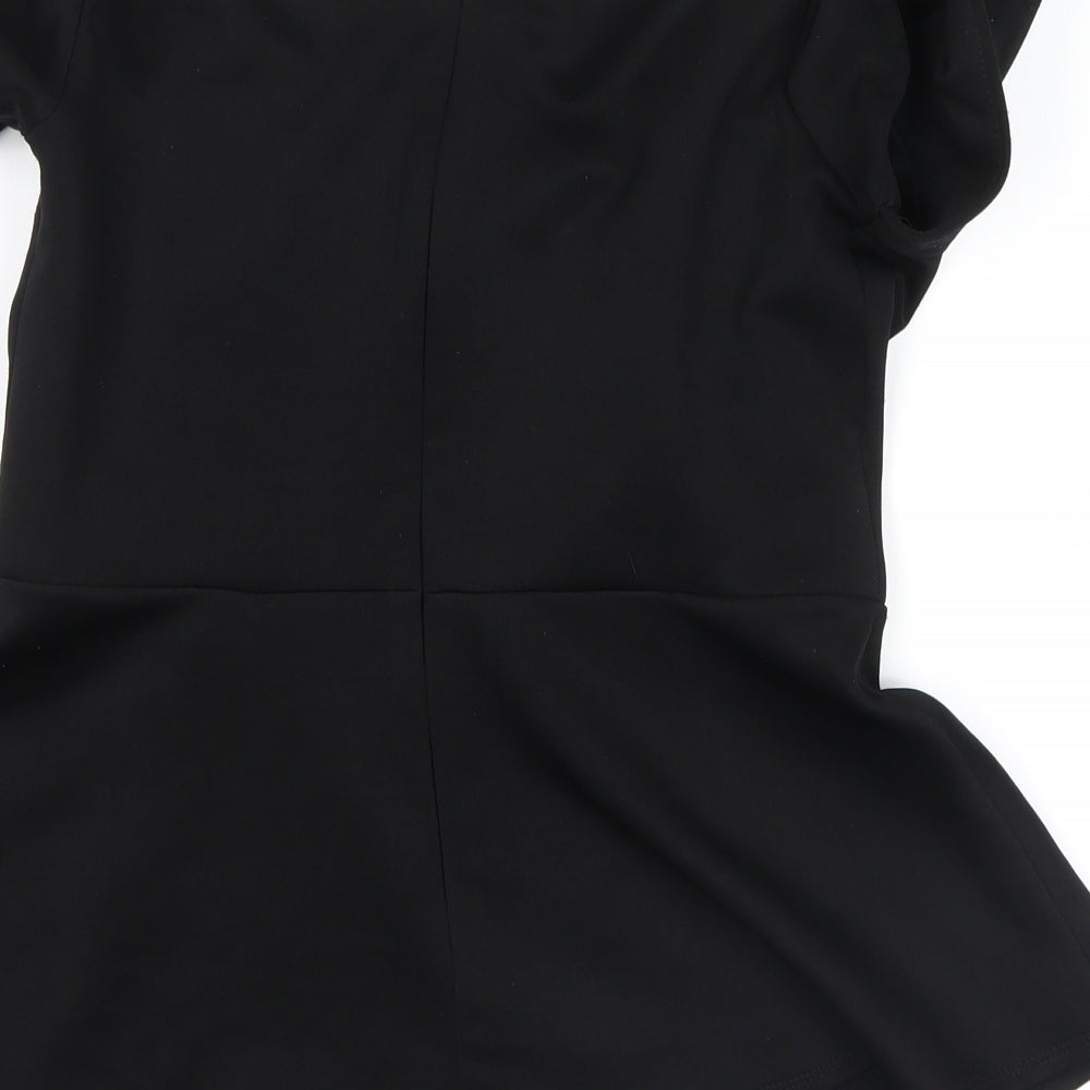 River Island Womens Black   Basic Blouse Size 16