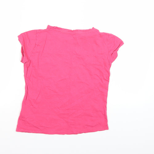 PEP&CO Girls Pink   Basic T-Shirt Size 8-9 Years