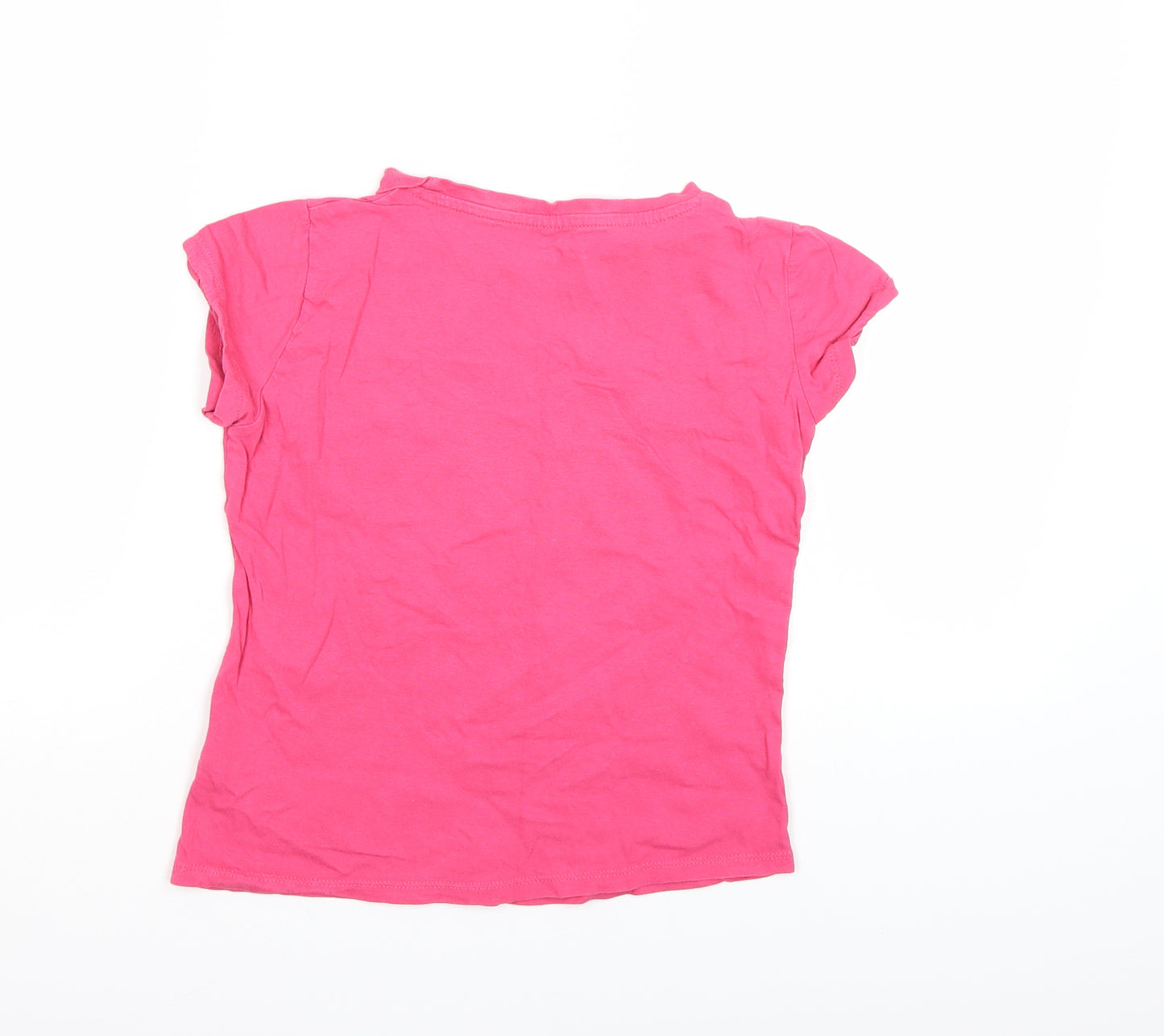PEP&CO Girls Pink   Basic T-Shirt Size 8-9 Years