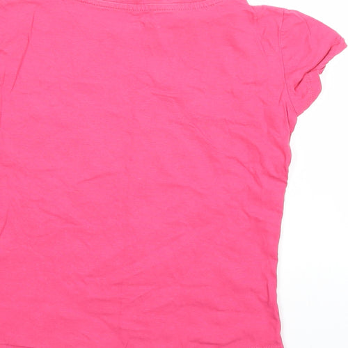 PEP&CO Girls Pink   Basic T-Shirt Size 8-9 Years