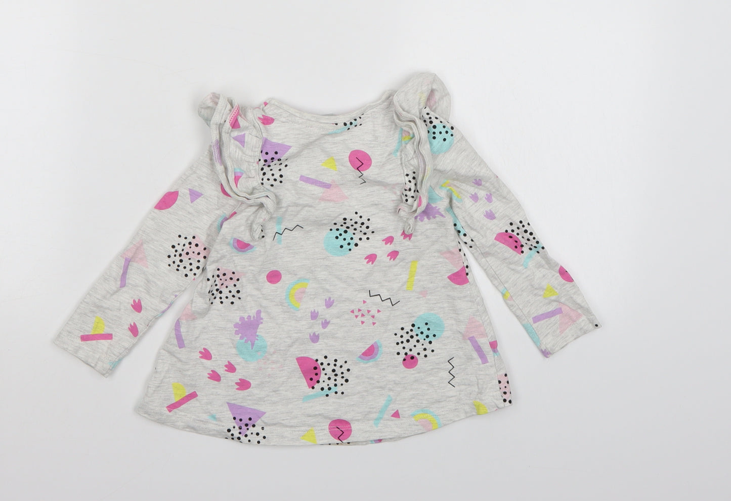 TU Girls Grey   A-Line  Size 9-12 Months