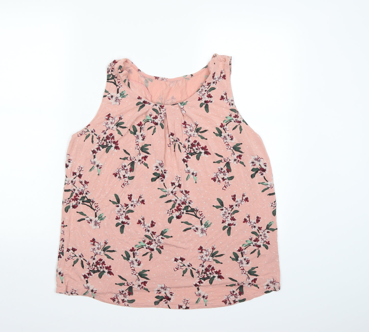 LASCANA Womens Pink Floral  Camisole Tank Size 18