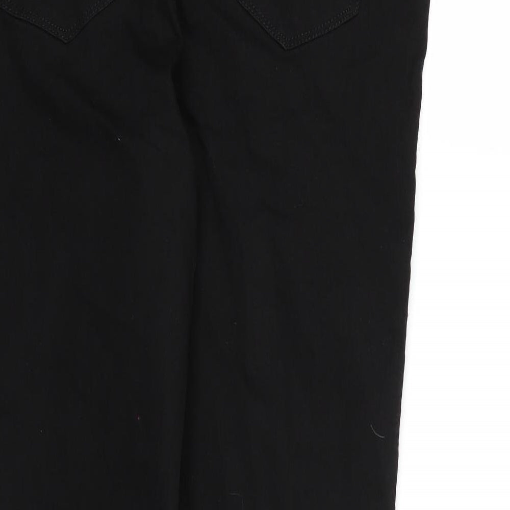 Studio Denim Womens Black  Denim Skinny Jeans Size 14 L27 in