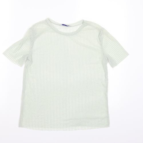 Zara Womens Green   Basic T-Shirt Size S