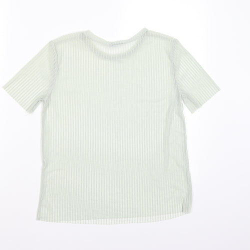 Zara Womens Green   Basic T-Shirt Size S