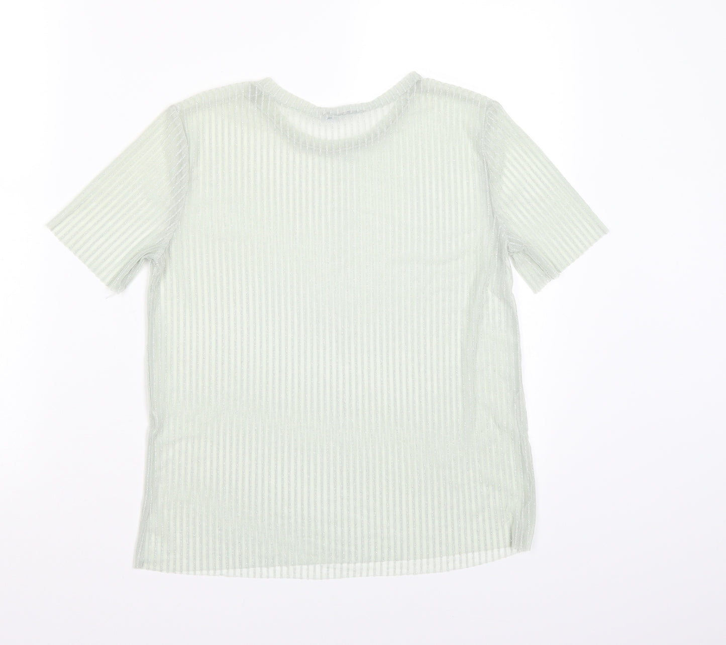Zara Womens Green   Basic T-Shirt Size S